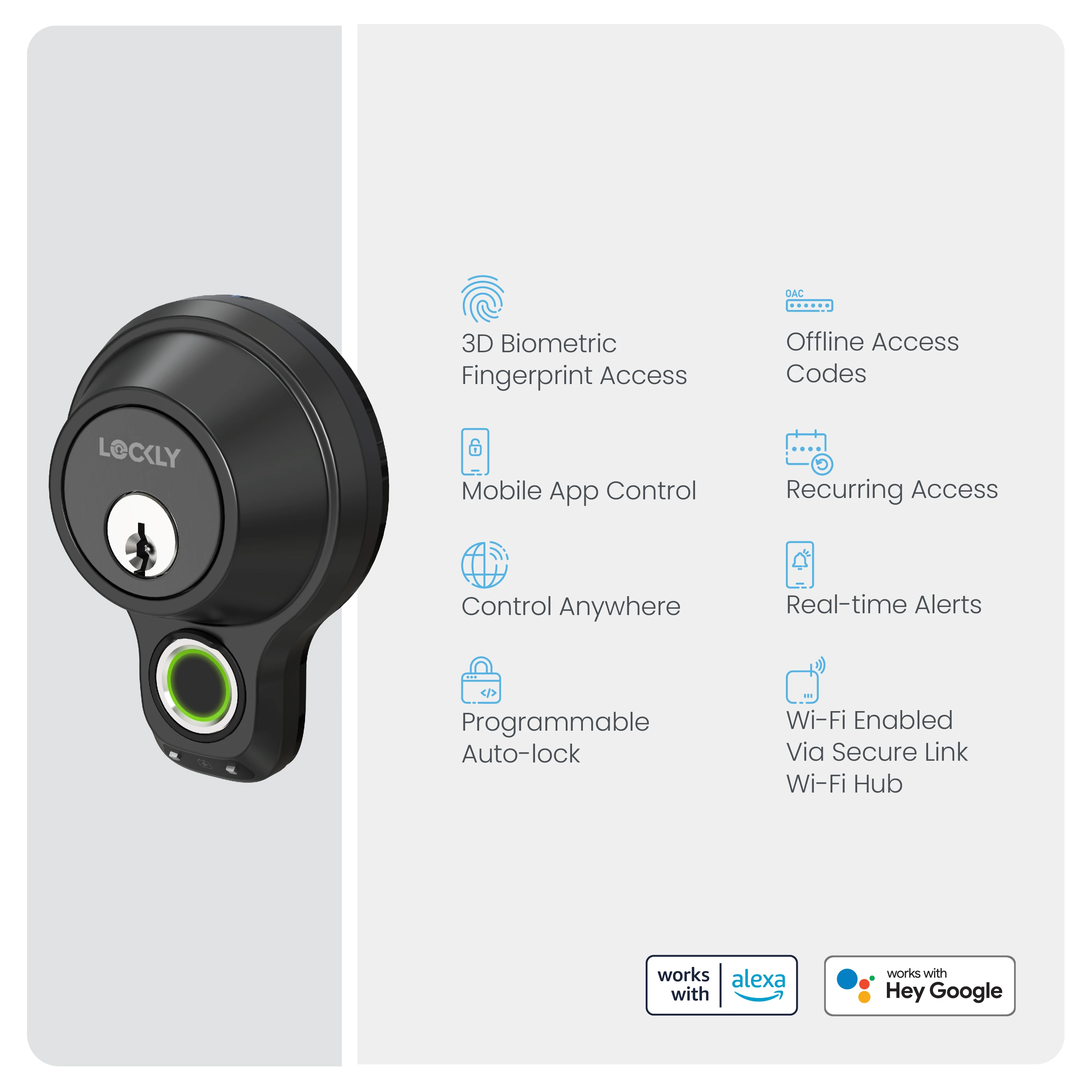 lockly-access-touch-pro-fingerprint-t-rschloss-matte-black image 5