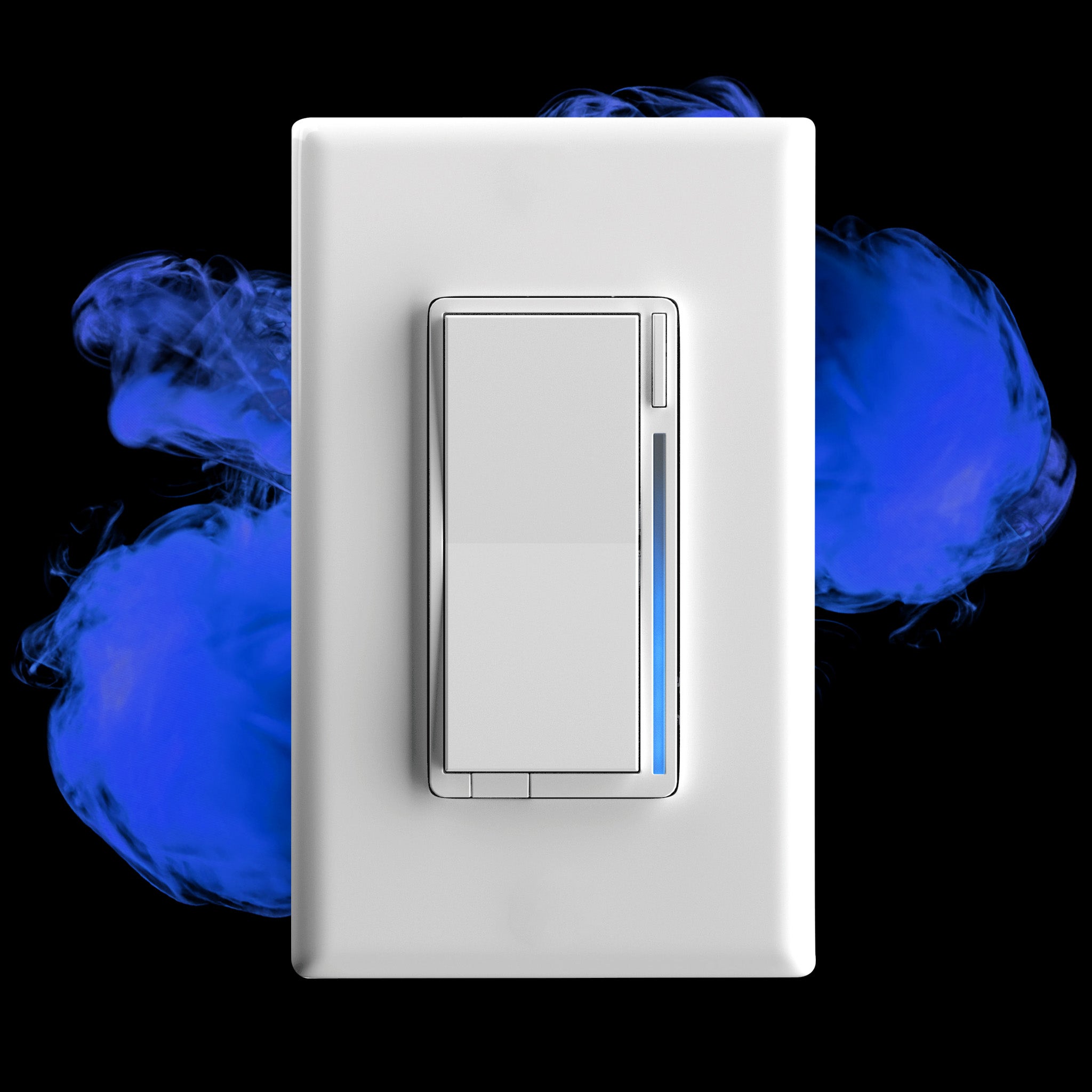 inovelli-blue-series-on-off-lichtschalter-zigbee-wei-single image 1