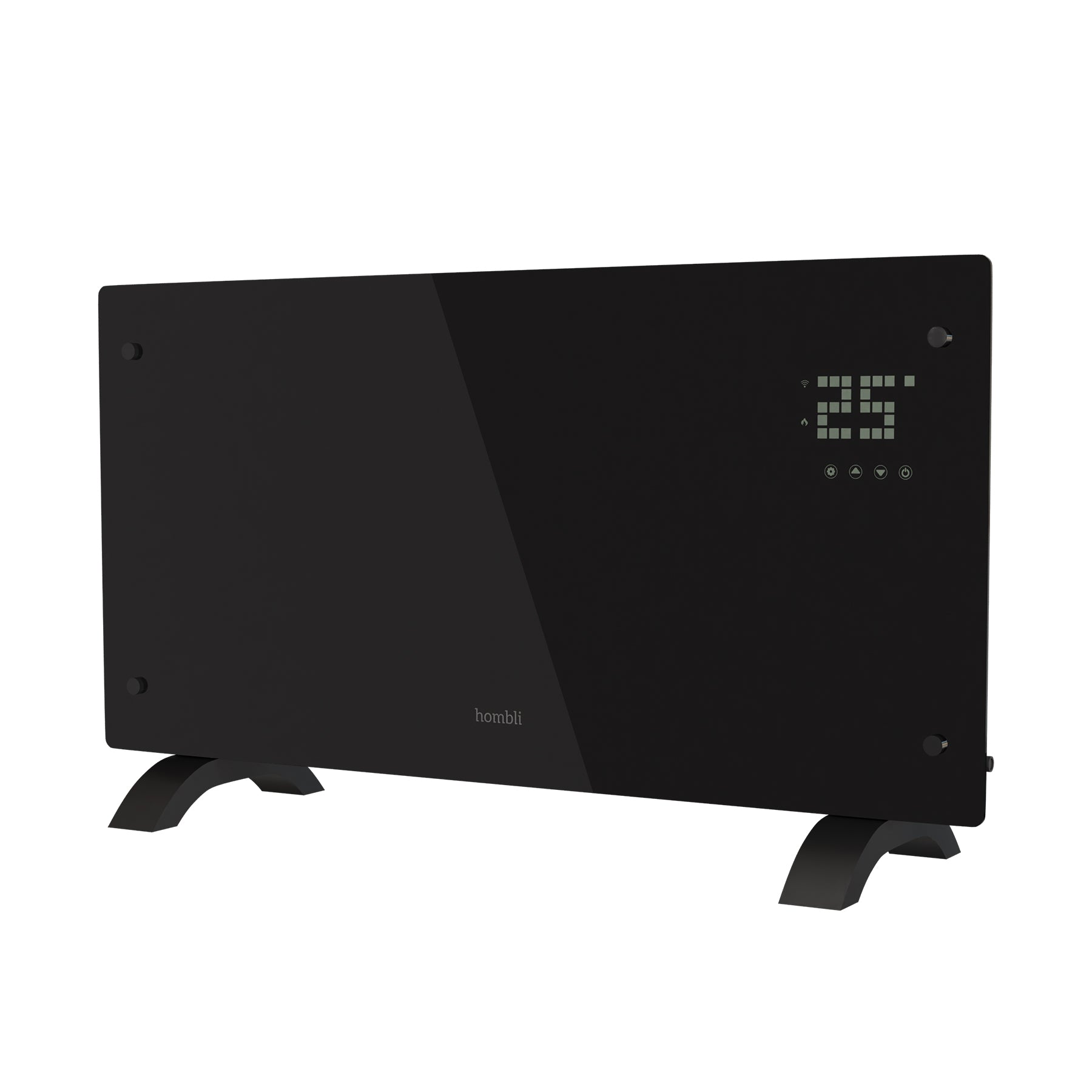 hombli-smart-convection-heater-2000w-heizk-rper-schwarz-glas-25m image 1