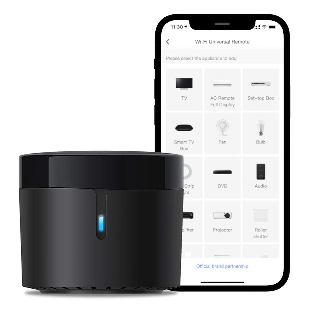 broadlink-universal-remote-rm4-mini-ir-fernbedienung-wlan-hub image 1