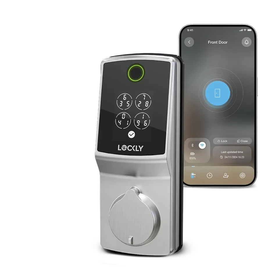 lockly-secure-pro-smart-schloss-wlan-fingerabdruck-deadbolt image 1