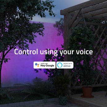 hombli-outdoor-smart-spot-light-starter-kit-gartenstrahler-3er-rgb image 8
